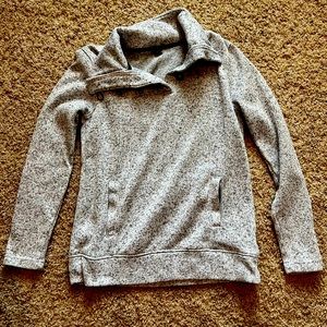 Champion Collar Half Zip Up Sweater Grey, Oregon State Beaver’s , Size M In Men